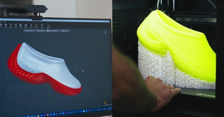 Výtisk byl navržen tak, aby byl i nadále vyroben z TPU, ale vytištěn na tiskárně Raise3D E2.